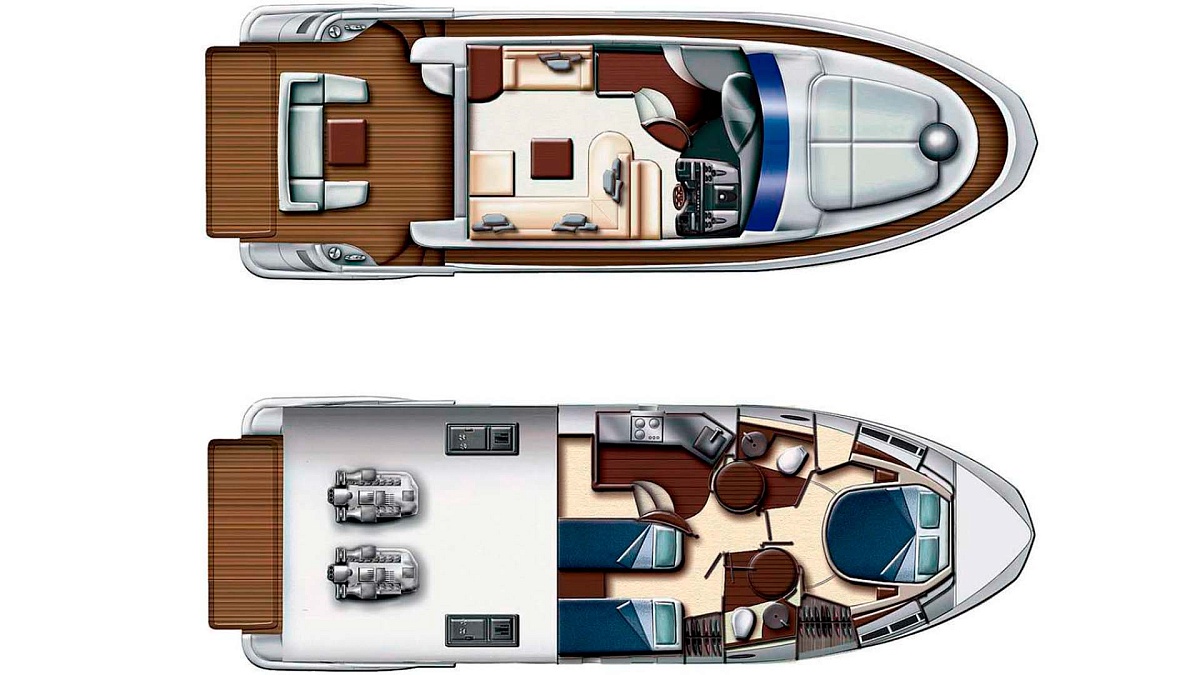 Аренда моторной яхты Azimut 43S на Пхукете, Таиланд